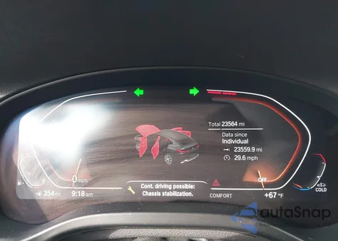 2024 BMW X4 xDrive30I z USA, uszkodzony, nr VIN 5UX33DT00R9U19867